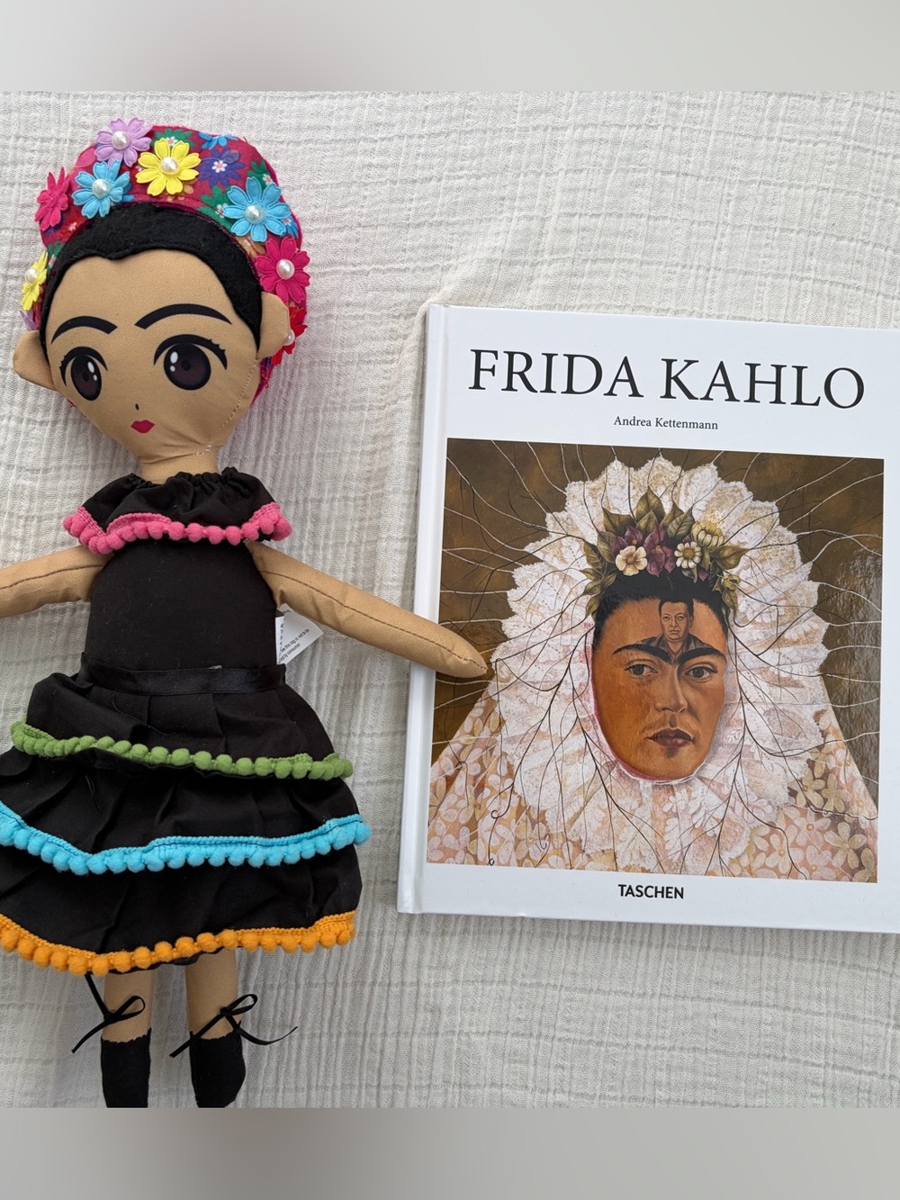 Frida book and doll